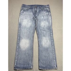 Flypaper Jeans Mens 36x30 Straight Leg Regular Fit Y2K Denim Retro
